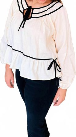 Gilli Romina Top In White