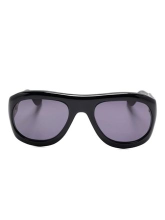 Port Tanger pilot-frame sunglasses - Black