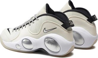 Nike Mens Zoom Flight 95 Sneaker White Leather Mesh Rubber
