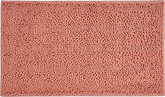 Laura Ashley Astor 27-Inch Chenille Bath Mat in Coral at Nordstrom Rack