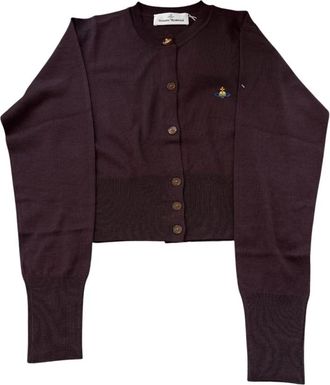 Vivienne Westwood Cardigans - Dames - Vesten - Bruin - M - Truien & Vesten