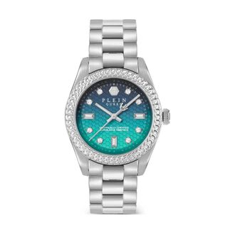 Philipp Plein Queen Supreme Horloge - Dames - Horloges - Grijs - ONE Size - Accessoires