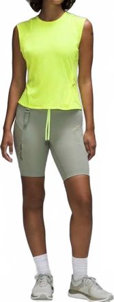 lululemon Cap Sleeve Hiking Tank In Highlight Yellow
