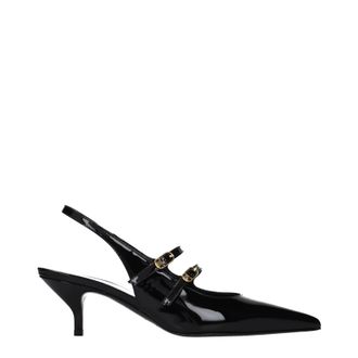 Celine Judy Donnas Sandali In Vernice Nera