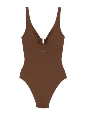 Fisico Metallic Detail Swim Suit