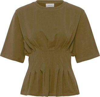 Gestuz Gzinez Tee - Tops - Mujer - Verde - XL