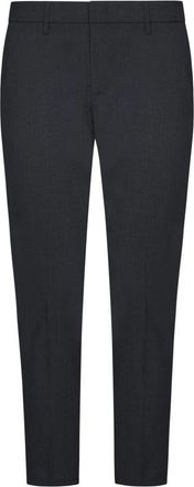 Dondup Slim-fit broek - Heren - Slim Fit Broeken - Grijs - W31 - Wol - Broeken