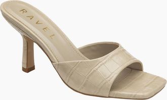 Ravel Womens Birkshaw Womens Heeled Sandals - Tan - Size: 7