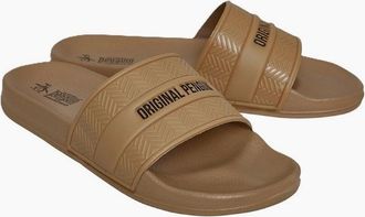 Original Penguin Mens Penguin Paradise Mens Sand Slides - Brown - Size: 10
