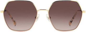 Carolina Herrera HER 0183/S BKU/HA Womens Sunglasses Brown Size 55
