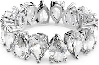 Swarovski Accessoires, Dames, Grijs, 52 MM, Vittore Ring