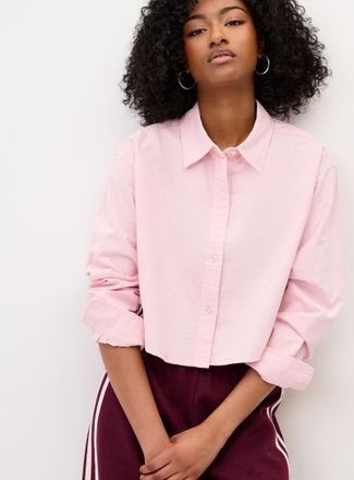 Twik Womens Cropped Oxford shirt