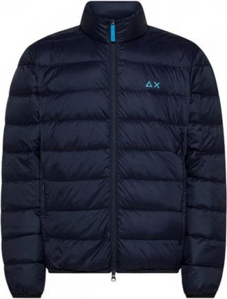 Sun 68 Down Jassen - Heren - Winterjassen - Blauw - 2XL - Jassen