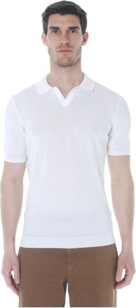 Gran Sasso Polo Shirts - Heren - Polos - Wit - 2XL - Tops