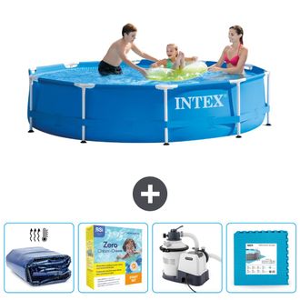 Intex Piscina Con Estructura Redonda - 305x76 Cm - 5-piezas Scb67