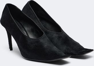 Khaite Marlene calf hair pumps
