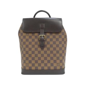 Louis Vuitton Pre-owned Backpacks, female, Brown, Size: ONE SIZE Pre-owned Soho Backpack