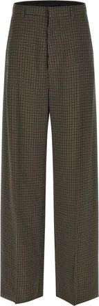 Balenciaga Brown Large Tailored pants