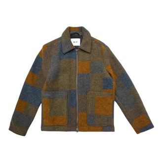 Nn.07 Gael 8267 Jacket - Heren - Zomerjassen - Veelkleurig - M - Katoen - Jassen