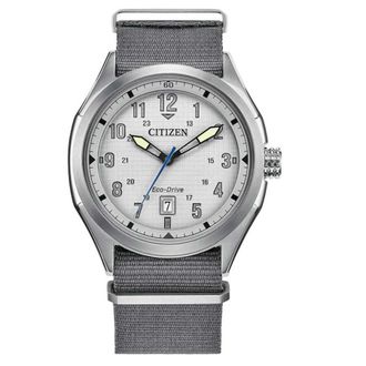Citizen Terra Force Silver Dial Mens Watch AW1890-01A