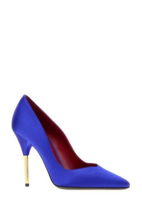 Valentino Garavani Satin High Heel Pump - Blue