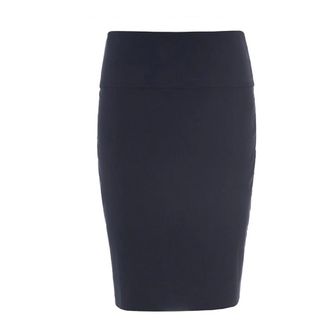 Bitte Kai Rand Magic Stretch Skirt Indigo Elegant Fit - female - Bitte Kai Rand - Pencil Skirts - Blue - 2XL - Skirts