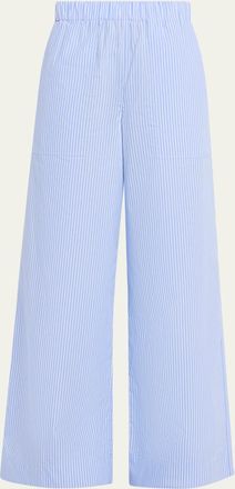 SIMKHAI Arden Stripe Pull-On Pants