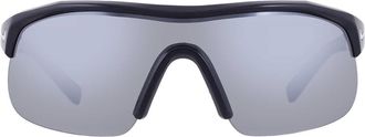 Nike Silver Flash Sport Mens Sunglasses NIKE SHOW X1 DX6520 011 58