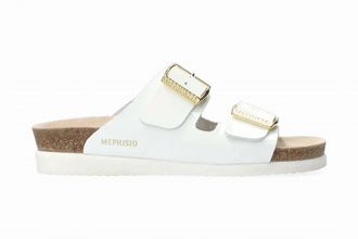 Mephisto Womens Hester Sandal In White