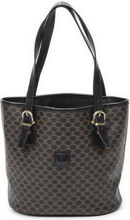 Celine Pre-owned Womens Bucket Tote Shoulder Bag - Black - One Size