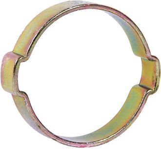 cofan Cofan - Abrazadera Dos Orejas 22-25 Caja 100 Unid., Abrazadera De 2 Orejas- Ideal Para La Fijaci&oacute;n De Tuber&iacute;as Flexibles Con Media Y Alta Presi&oacute;n