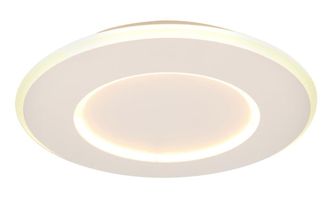 Lucide L&aacute;mpara de techo de material pl&aacute;stico con 1 led integrado, blanco