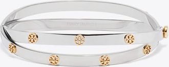 Tory Burch Womens Icon Double Bracelet, size M