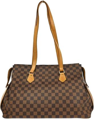 Louis Vuitton Pre-owned Tote Bags, female, Brown, Size: ONE SIZE Pre-owned Damier Ebene Canvas Tote Bag