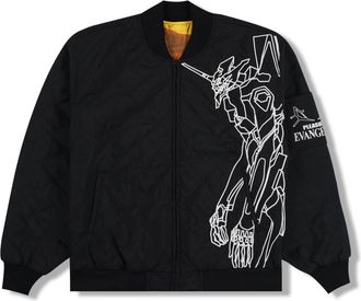 Pleasures Jassen, Heren, Zwart, L, Polyester, Humanoid Reversible Bomber