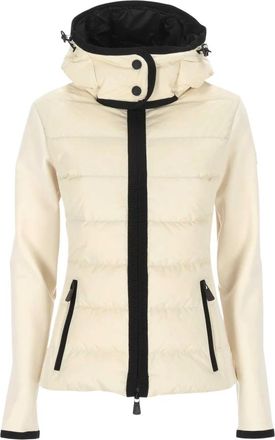 Moncler Cardigan con zip - - Jackets - Donna - Beige - S