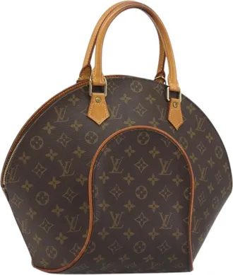 Louis Vuitton Ellipse Monogram Canvas Brown Canvas Handbag (Pre-Owned)