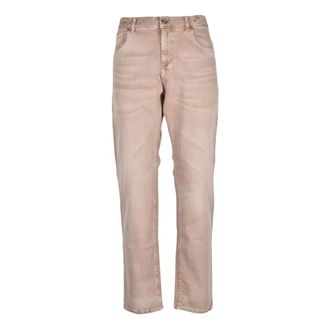 Eleventy Algod&oacute;n El&aacute;stico Denim - Jeans - Hombre - Beige - W31