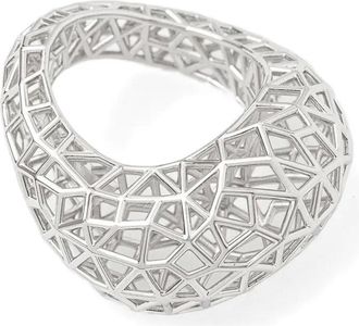 Tom Wood Anello geometrico - Argento