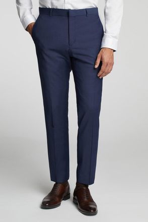 Ted Baker Premium Blue Panama Slim Suit Trousers