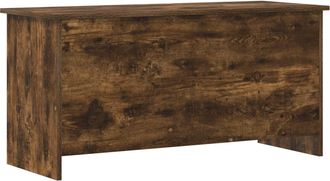 vidaXL Ba&uacute;l De Almacenamiento Roble Ahumado 100 X 40 X 50 Cm Vidaxl