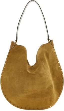 Isabel Marant Tassen, Dames, Bruin, ONE Size, Su&egrave;de, Oskan Hobo Soft