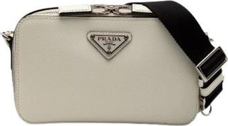 Prada Pre-owned Cross Body Bags, female, White, Size: ONE SIZE Pre-owned Vintage Crossbody Bag