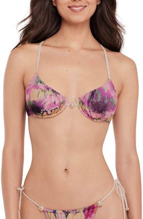 Steve Madden Underwire Bikini Top in Multi at Nordstrom, Size X-Small