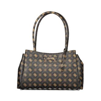 Guess Marrone Poliuretano Women Womens Handbag
