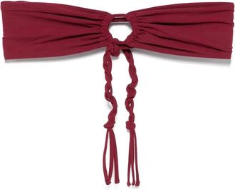 Jil Sander Top bikini Tangle - Rosso