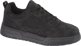 Generic Mens Lace Up Trainers, Black, Gym/Casual/Walking Shoes, Sizes (Black, UK Footwear Size System, Adult, Men, Numeric, Medium, 11)