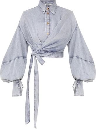 Zimmermann Donna, Camicette, Blu, S, new