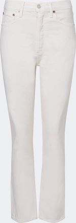 A Gold E Riley cropped straight jeans