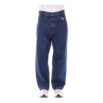 Carhartt Work in Progress Hombre, Vaqueros, Azul, Talla: L